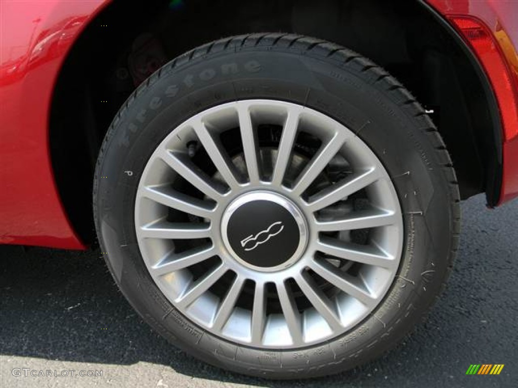 2012 Fiat 500 Lounge Wheel Photo #65628217