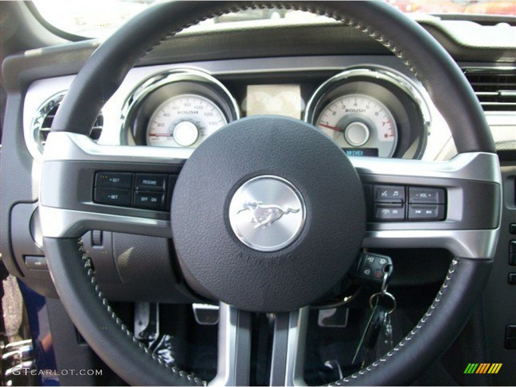 2011 Mustang Roush Stage 2 Coupe - Kona Blue Metallic / Charcoal Black photo #11