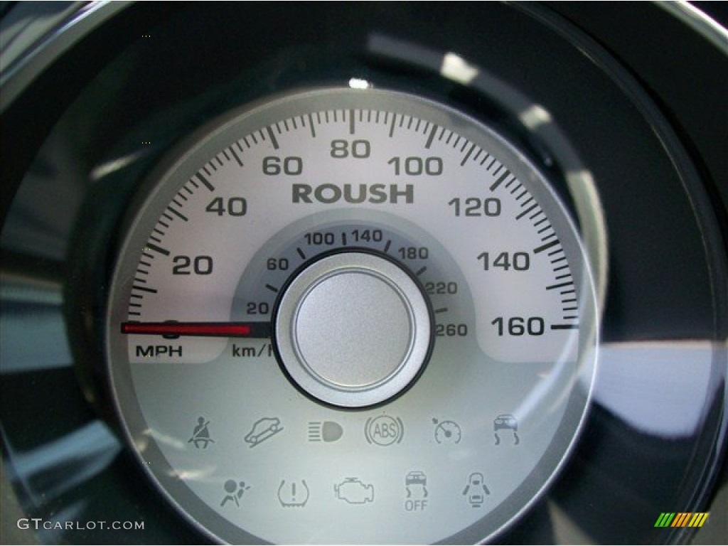 2011 Mustang Roush Stage 2 Coupe - Kona Blue Metallic / Charcoal Black photo #14