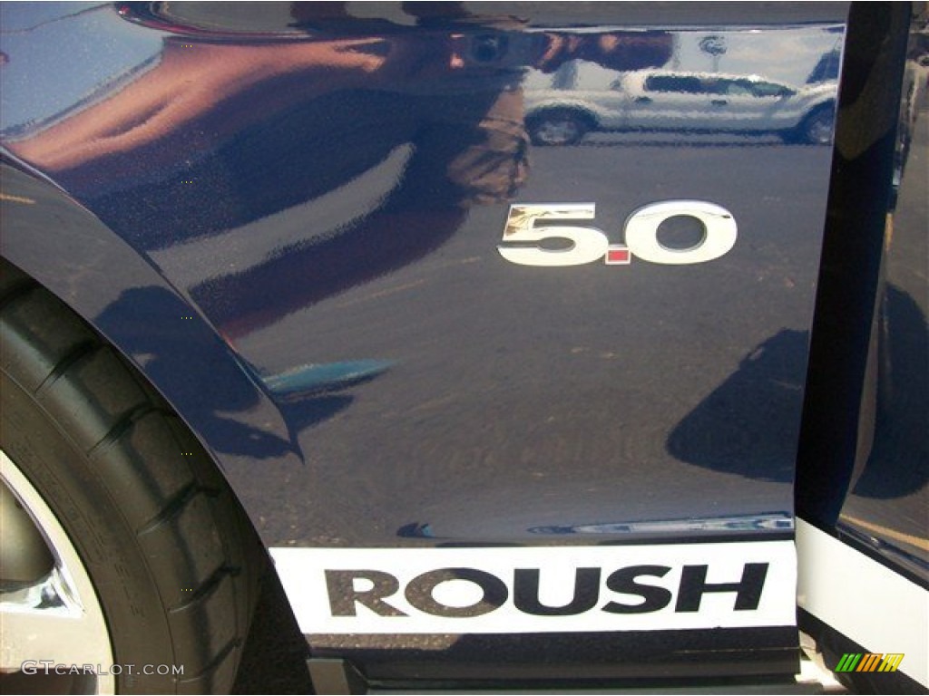2011 Mustang Roush Stage 2 Coupe - Kona Blue Metallic / Charcoal Black photo #16