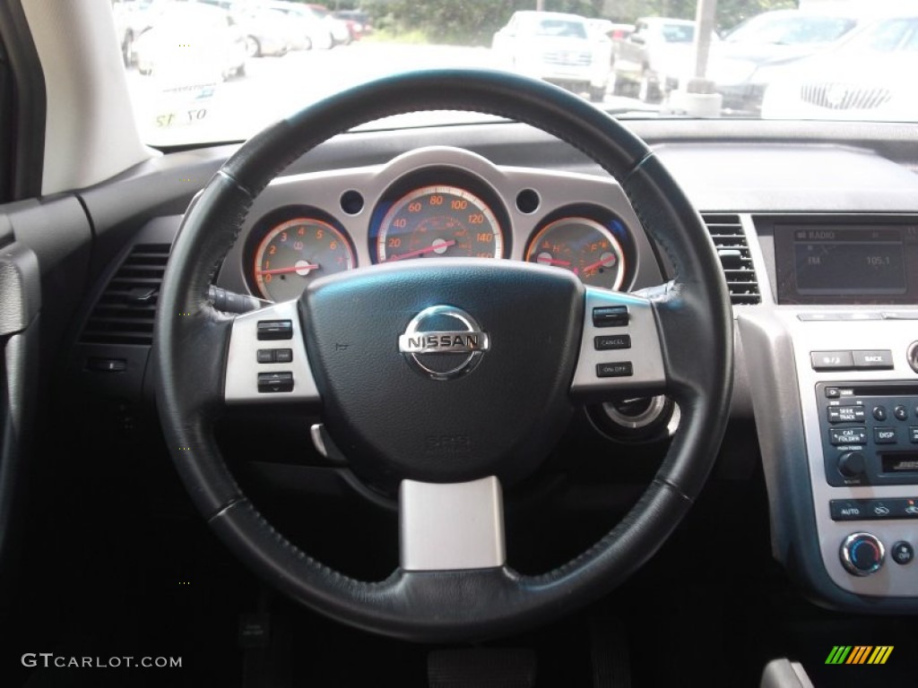 2007 Murano SL - Brilliant Silver Metallic / Charcoal photo #7