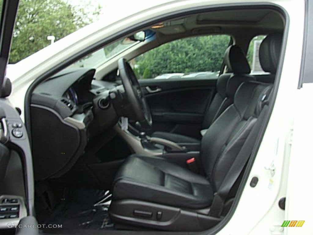2009 TSX Sedan - Premium White Pearl / Ebony photo #11