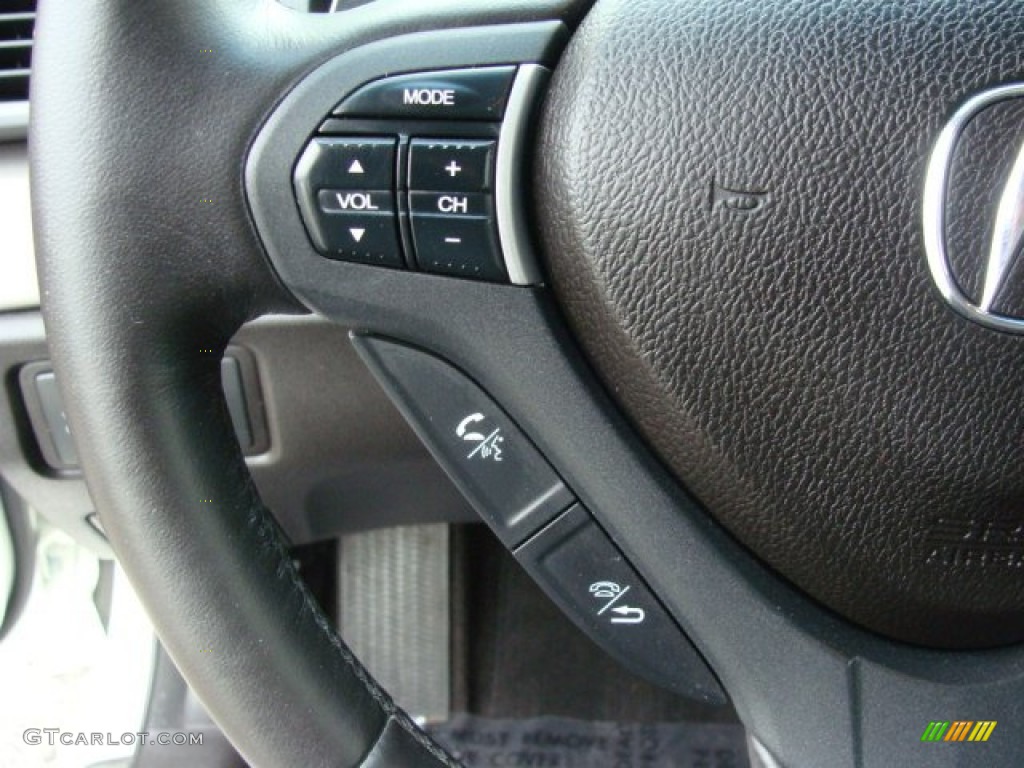 2009 TSX Sedan - Premium White Pearl / Ebony photo #15