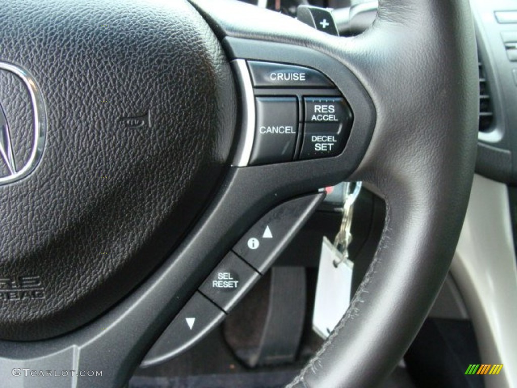 2009 TSX Sedan - Premium White Pearl / Ebony photo #16