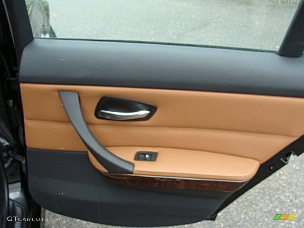 2009 3 Series 328xi Sedan - Black Sapphire Metallic / Saddle Brown Dakota Leather photo #23