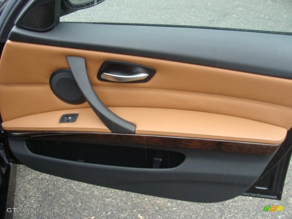 2009 3 Series 328xi Sedan - Black Sapphire Metallic / Saddle Brown Dakota Leather photo #25