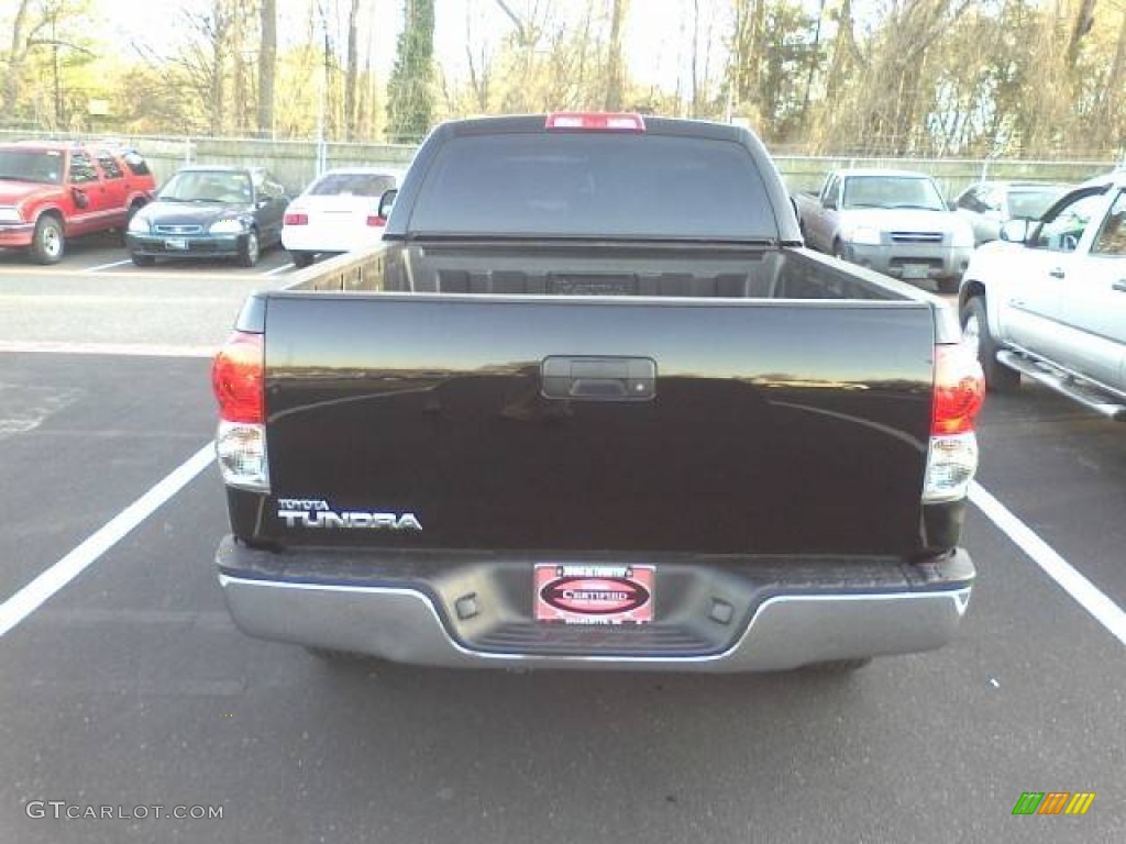 2008 Tundra Double Cab - Black / Graphite Gray photo #4