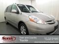 2008 Silver Shadow Pearl Toyota Sienna XLE  photo #1