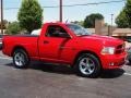 2012 Flame Red Dodge Ram 1500 Express Regular Cab  photo #2