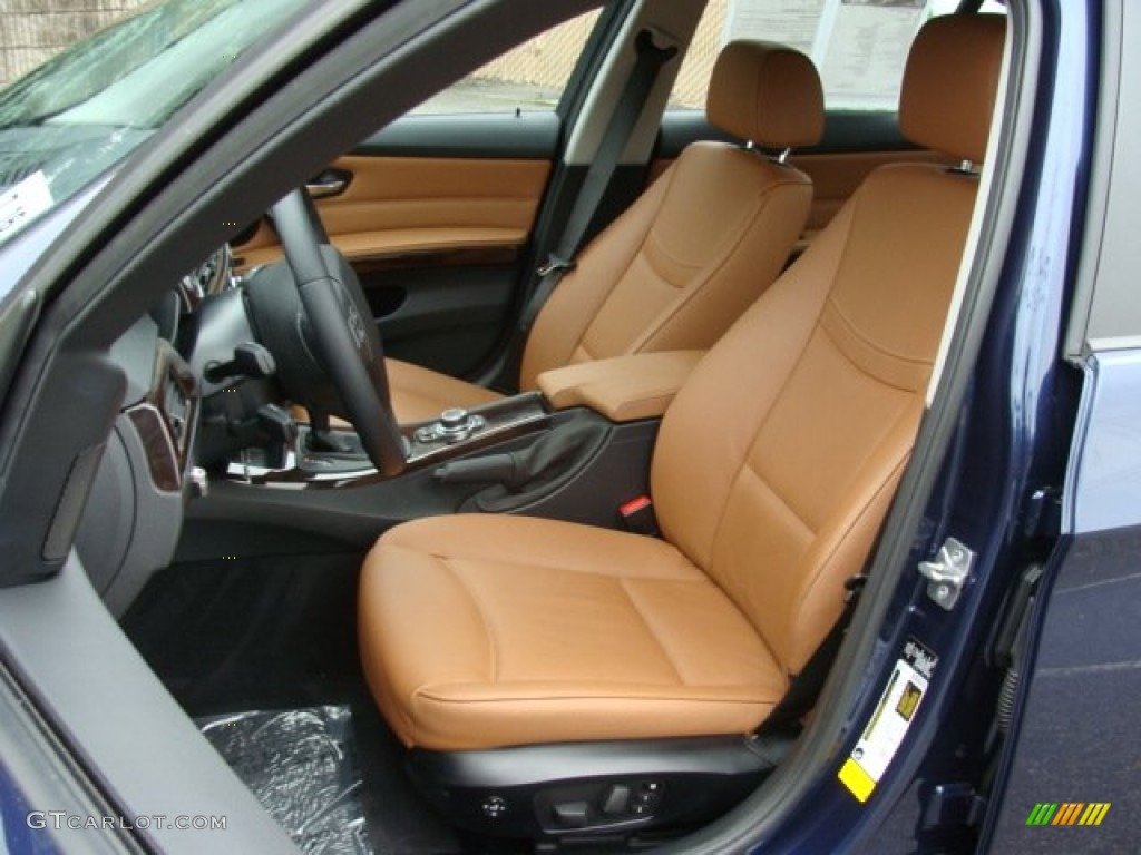 2011 3 Series 328i xDrive Sedan - Deep Sea Blue Metallic / Saddle Brown Dakota Leather photo #12