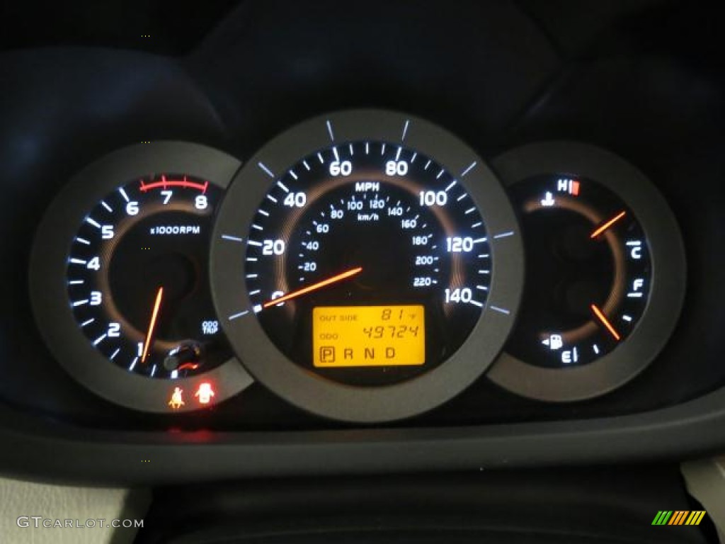 2008 Toyota RAV4 I4 Gauges Photo #65633740