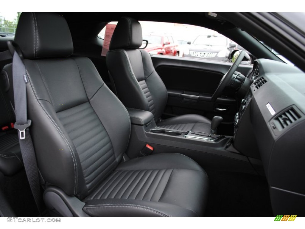 Dark Slate Gray Interior 2012 Dodge Challenger SXT Plus Photo #65633807