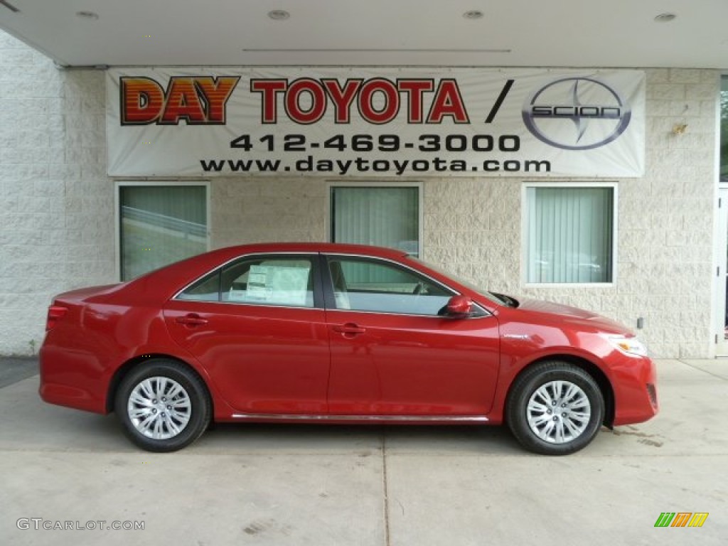 Barcelona Red Metallic Toyota Camry