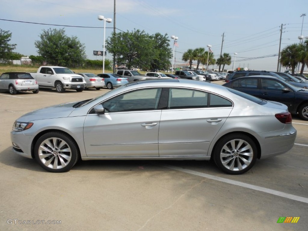 Reflex Silver Metallic 2013 Volkswagen CC V6 Lux Exterior Photo #65634553