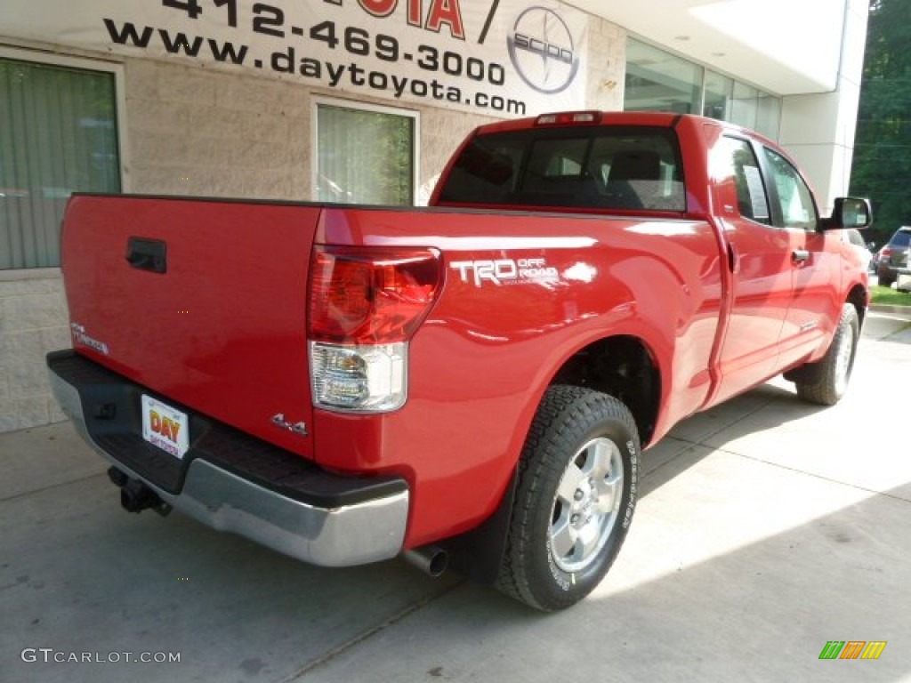 2012 Tundra TRD Double Cab 4x4 - Radiant Red / Graphite photo #2