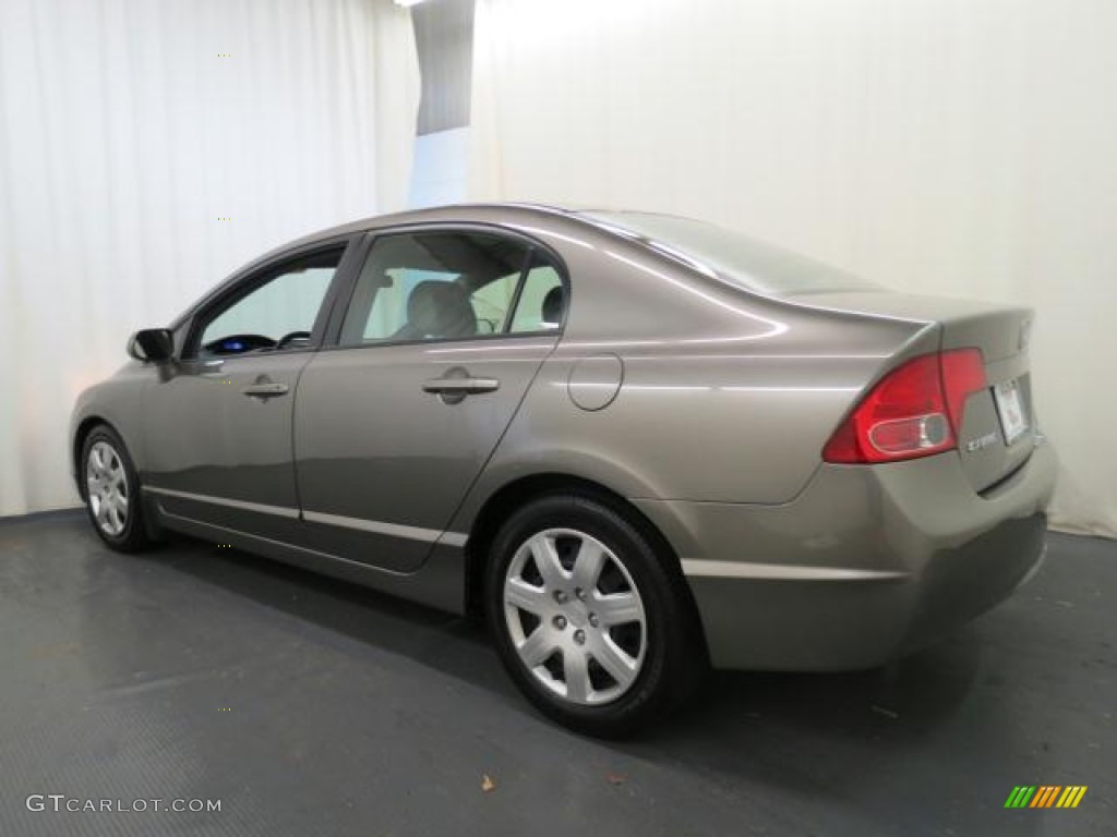 Galaxy Gray Metallic 2007 Honda Civic LX Sedan Exterior Photo #65635123