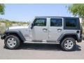 Bright Silver Metallic 2010 Jeep Wrangler Unlimited Sport 4x4 Exterior
