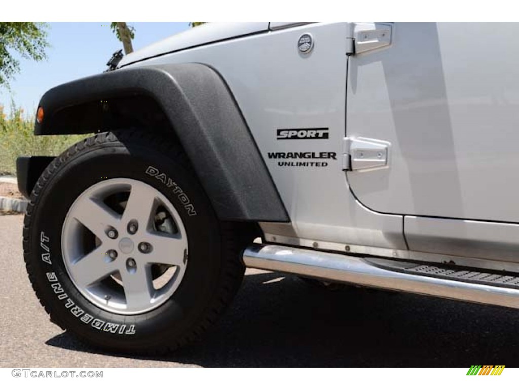 2010 Jeep Wrangler Unlimited Sport 4x4 Marks and Logos Photo #65635312