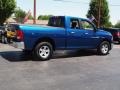 2011 Deep Water Blue Pearl Dodge Ram 1500 SLT Quad Cab 4x4  photo #3