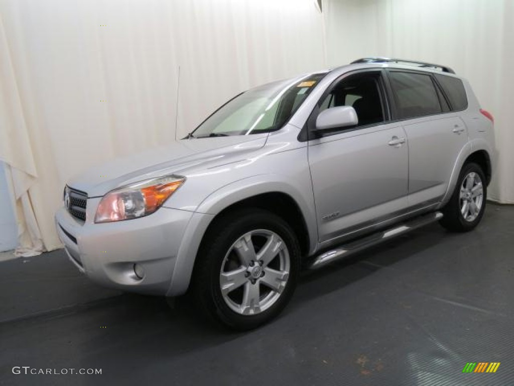 2007 RAV4 Sport - Classic Silver Metallic / Black photo #3