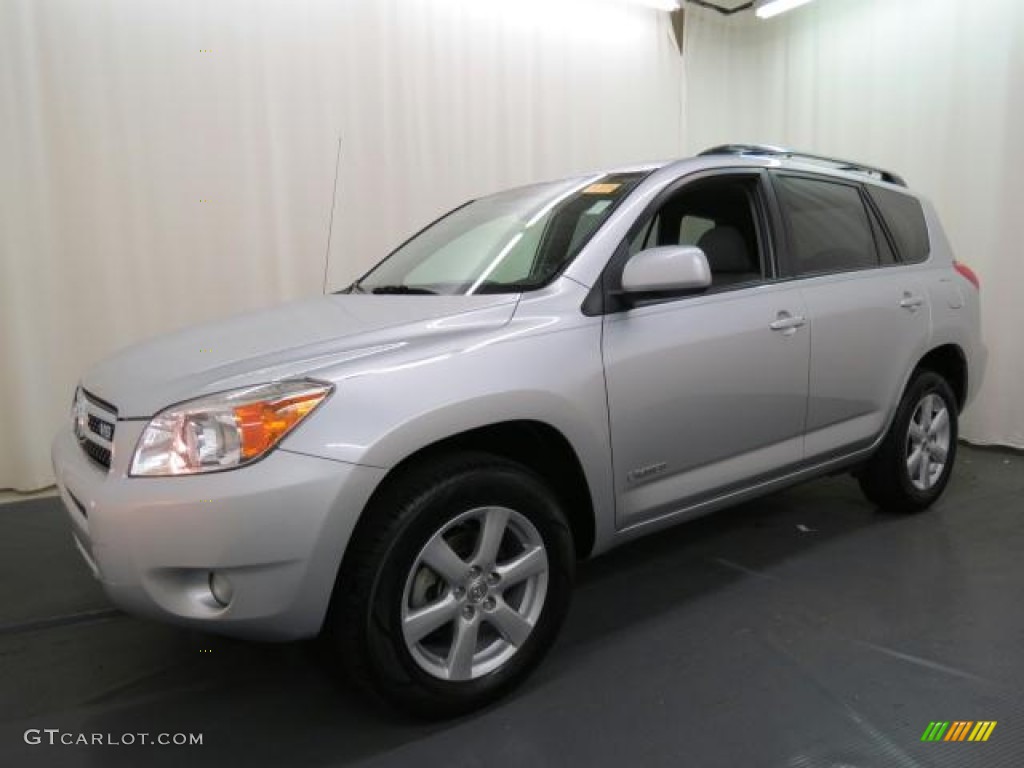 2007 RAV4 Limited 4WD - Classic Silver Metallic / Ash Gray photo #3