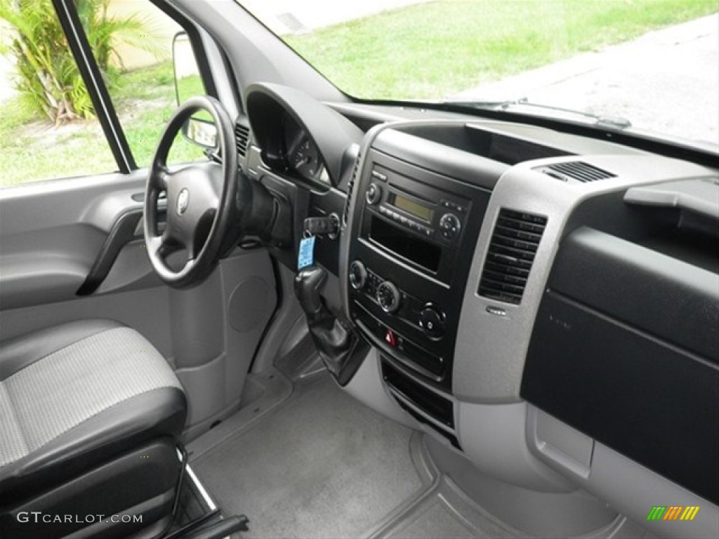 2008 Dodge Sprinter Van 3500 High Roof Cargo Gray Dashboard Photo #65637049