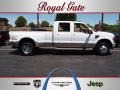 2008 Oxford White Ford F350 Super Duty King Ranch Crew Cab 4x4 Dually  photo #1
