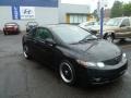 2009 Crystal Black Pearl Honda Civic EX Coupe  photo #1