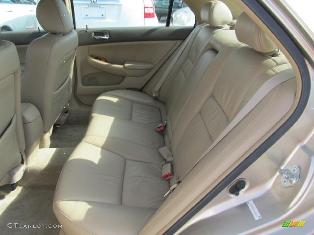 2003 Accord EX V6 Sedan - Desert Mist Metallic / Ivory photo #9