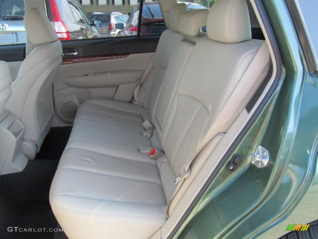 Warm Ivory Interior 2010 Subaru Outback 2.5i Limited Wagon Photo #65640604