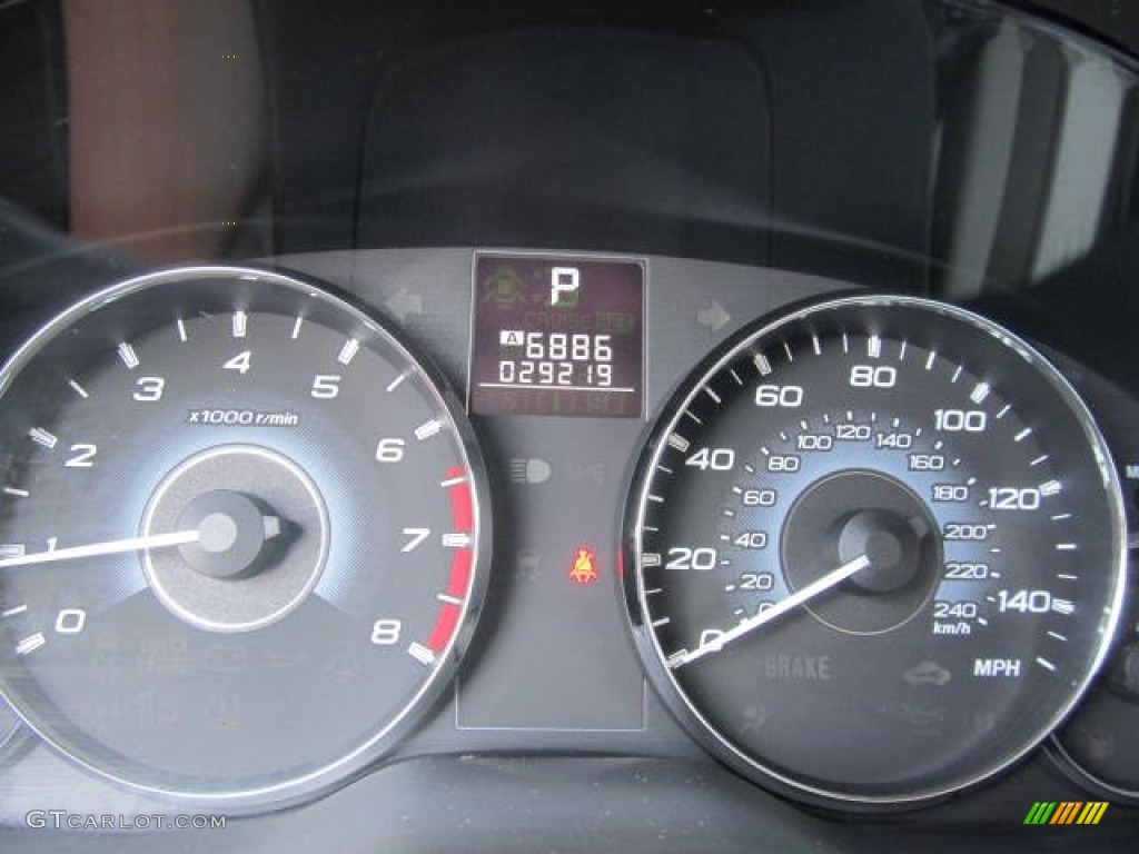 2010 Subaru Outback 2.5i Limited Wagon Gauges Photo #65640655