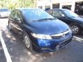 2010 Royal Blue Pearl Honda Civic DX-VP Sedan  photo #1