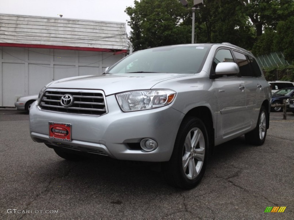 2010 Highlander Limited 4WD - Classic Silver Metallic / Ash photo #3