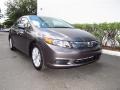 Urban Titanium Metallic 2012 Honda Civic EX Sedan Exterior