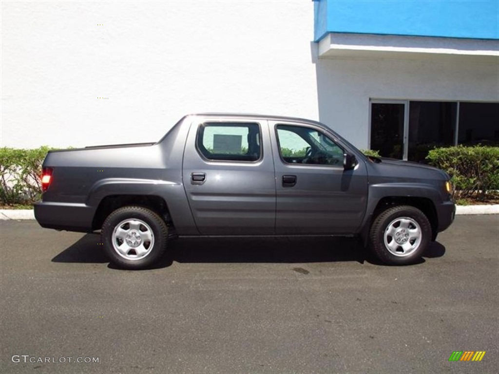 Polished Metal Metallic 2012 Honda Ridgeline RT Exterior Photo #65641726