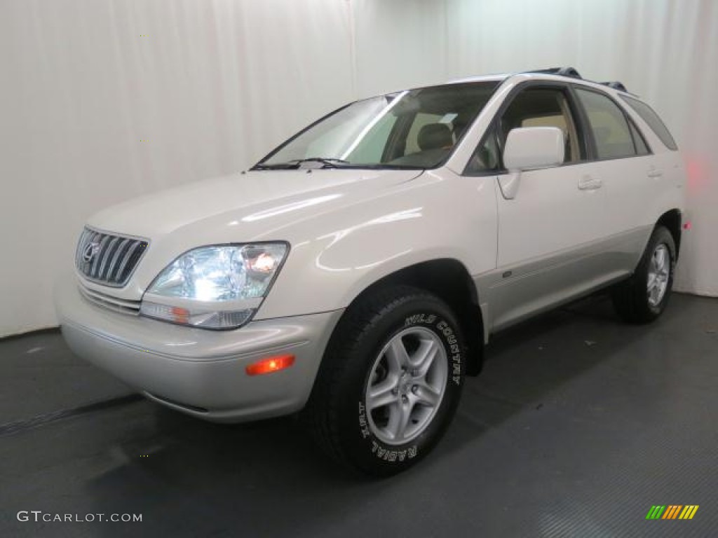 White Gold Crystal 2001 Lexus RX 300 Exterior Photo #65641834