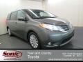 2012 Cypress Green Pearl Toyota Sienna Limited  photo #1