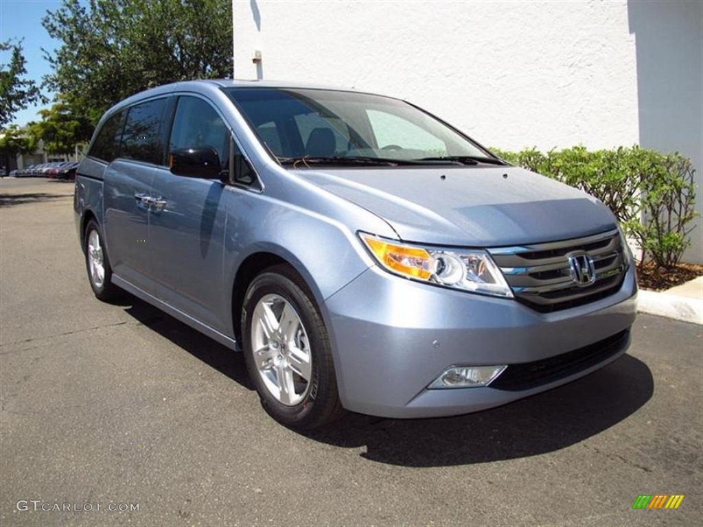 2012 Odyssey Touring - Celestial Blue Metallic / Gray photo #1