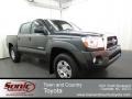 2011 Timberland Green Mica Toyota Tacoma V6 PreRunner Double Cab  photo #1