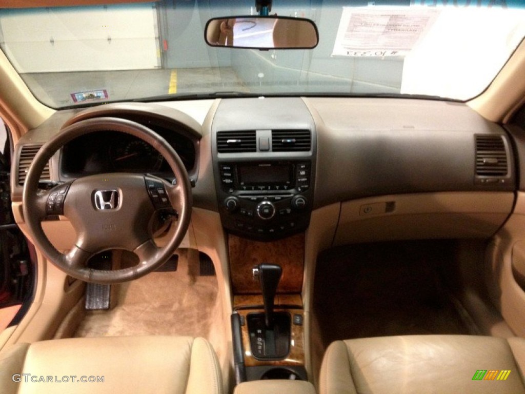 2003 Accord EX V6 Sedan - Noble Green Pearl / Ivory photo #11