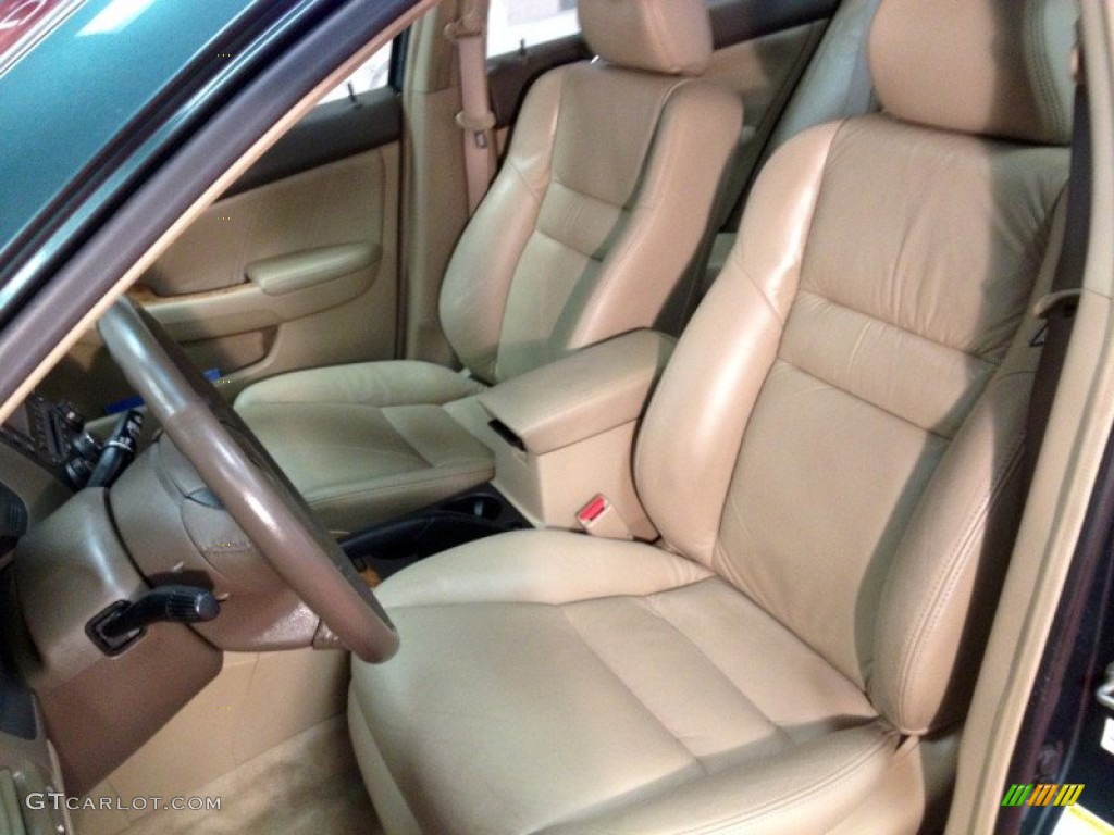 2003 Accord EX V6 Sedan - Noble Green Pearl / Ivory photo #13