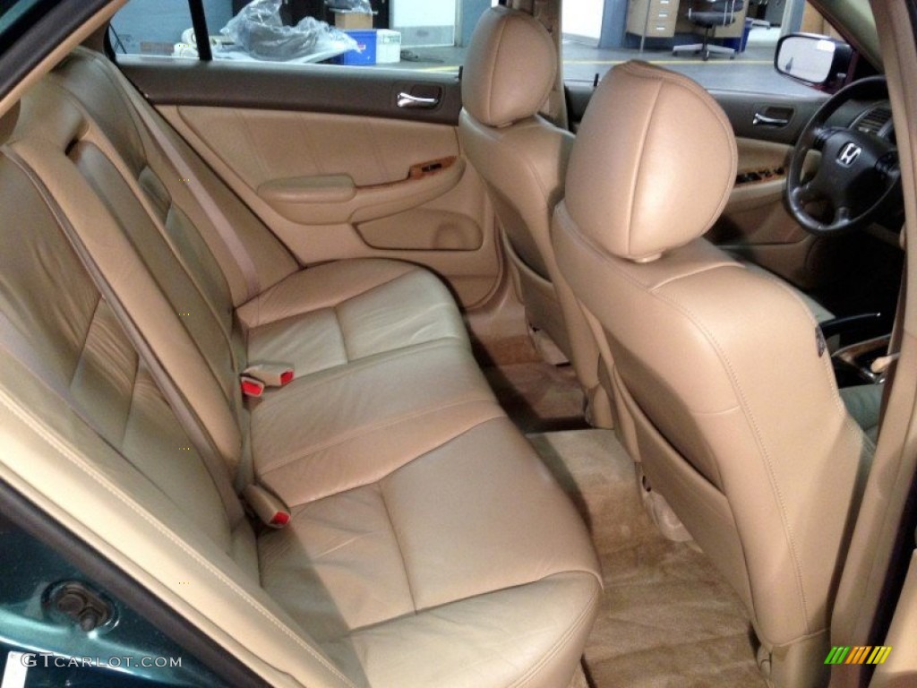 2003 Accord EX V6 Sedan - Noble Green Pearl / Ivory photo #24