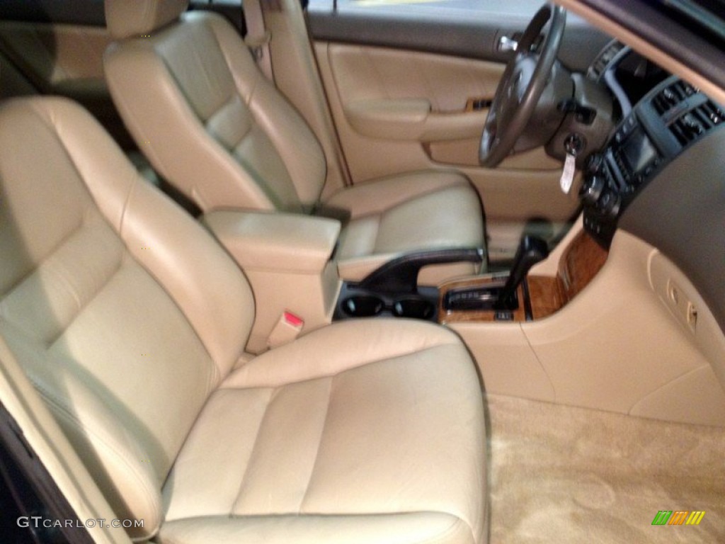 2003 Accord EX V6 Sedan - Noble Green Pearl / Ivory photo #25