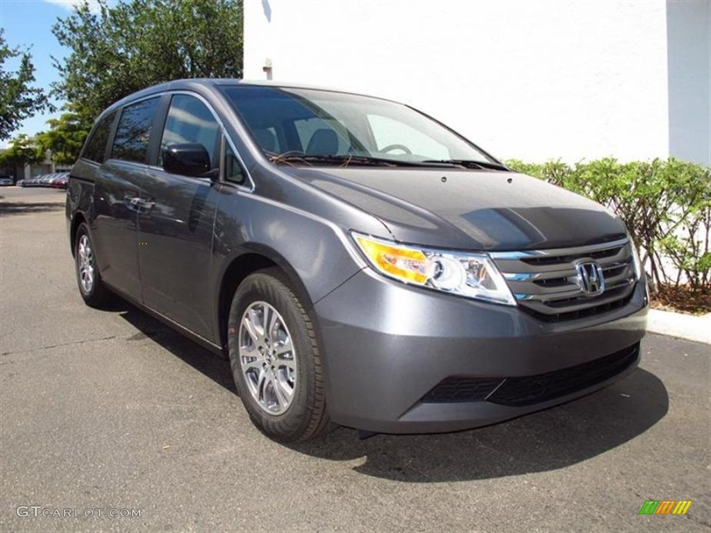 Polished Metal Metallic 2012 Honda Odyssey EX-L Exterior Photo #65643115