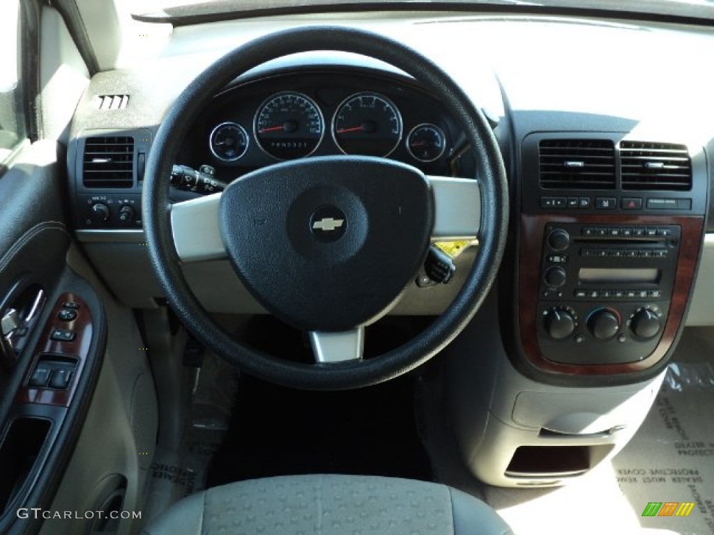 2008 Chevrolet Uplander LS Medium Gray Dashboard Photo #65644654