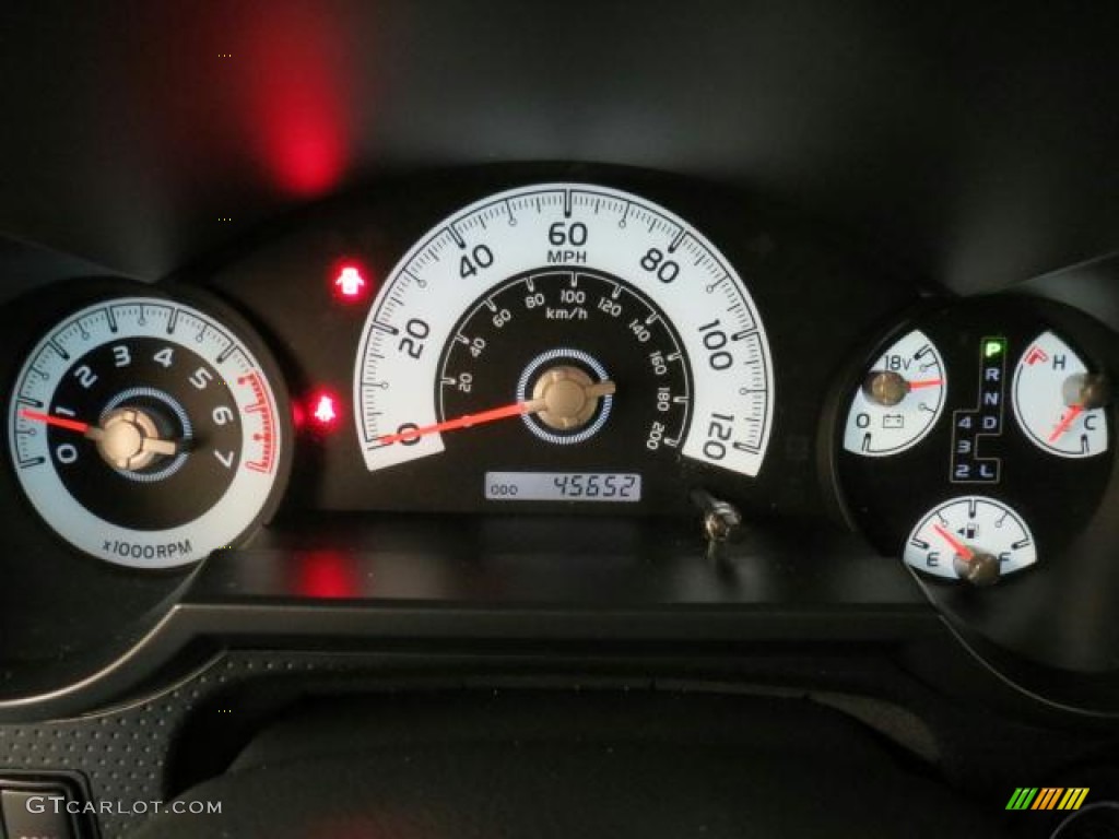 2009 Toyota FJ Cruiser 4WD Gauges Photo #65645641