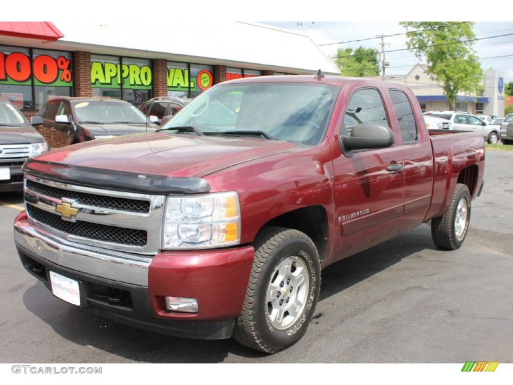 Deep Ruby Metallic Chevrolet Silverado 1500