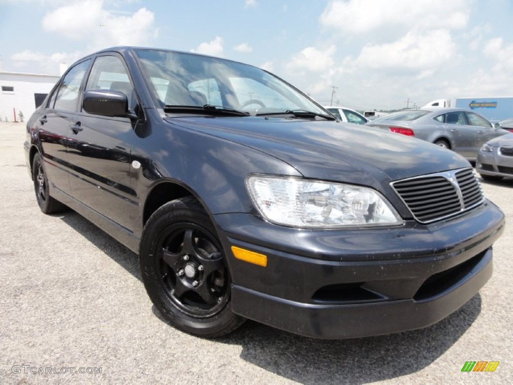 2003 Lancer OZ Rally - Thunder Gray Metallic / Black photo #1