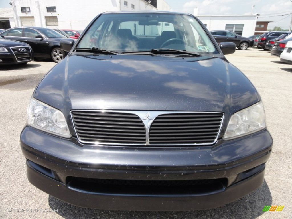 2003 Lancer OZ Rally - Thunder Gray Metallic / Black photo #4