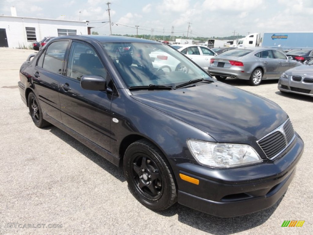 2003 Lancer OZ Rally - Thunder Gray Metallic / Black photo #5